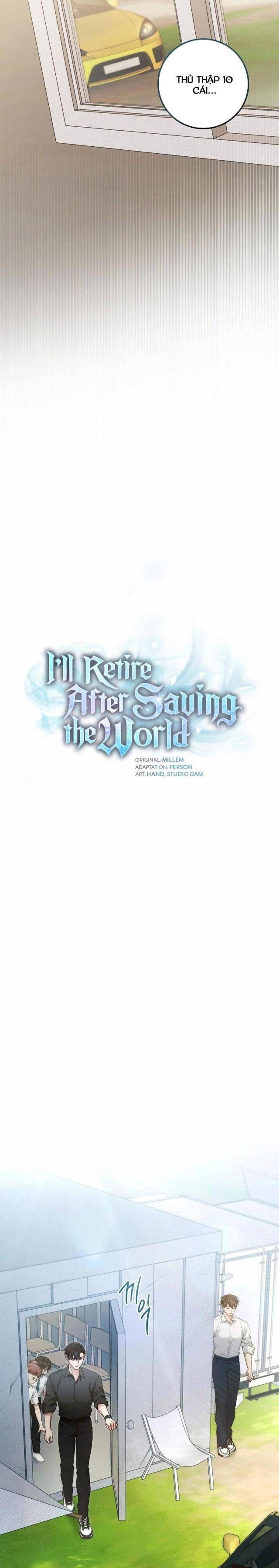 Tôi Sẽ Nghỉ Hưu Sau Khi Cứu Thế Giới - Page 10