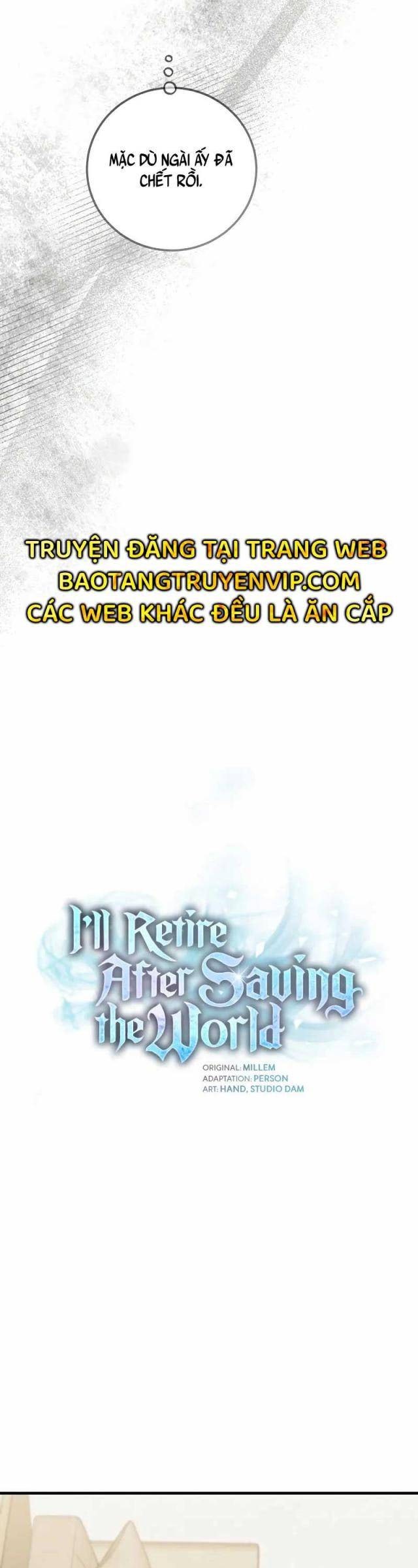 Tôi Sẽ Nghỉ Hưu Sau Khi Cứu Thế Giới - Page 7