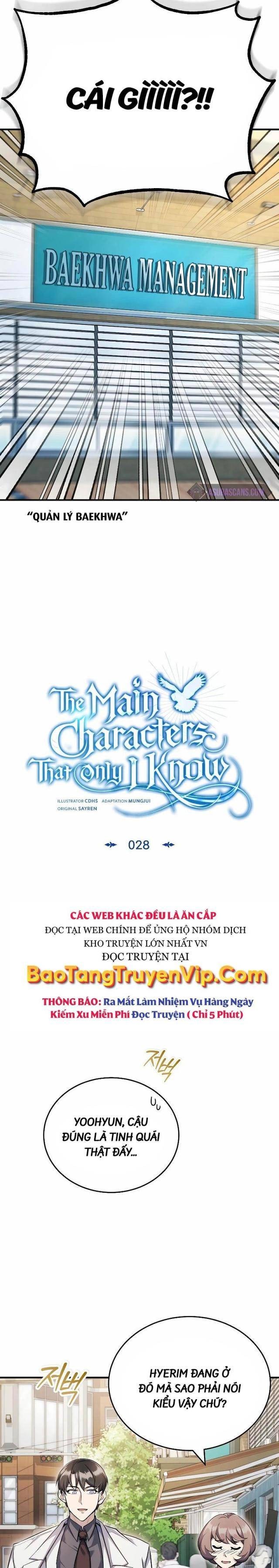 Những Nhân Vật Chính Mà Chỉ Tôi Biết - Page 7