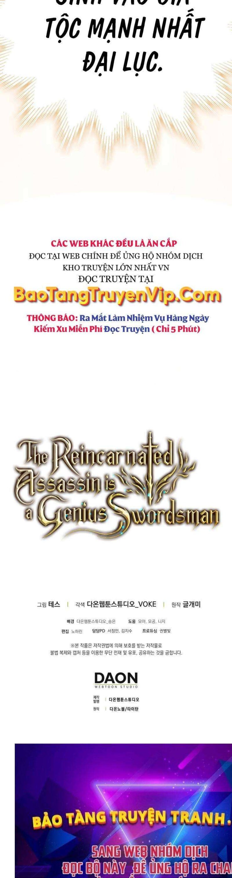 Sát Thủ Tái Sinh Thành Một Kiếm Sĩ Thiên Tài - Page 36