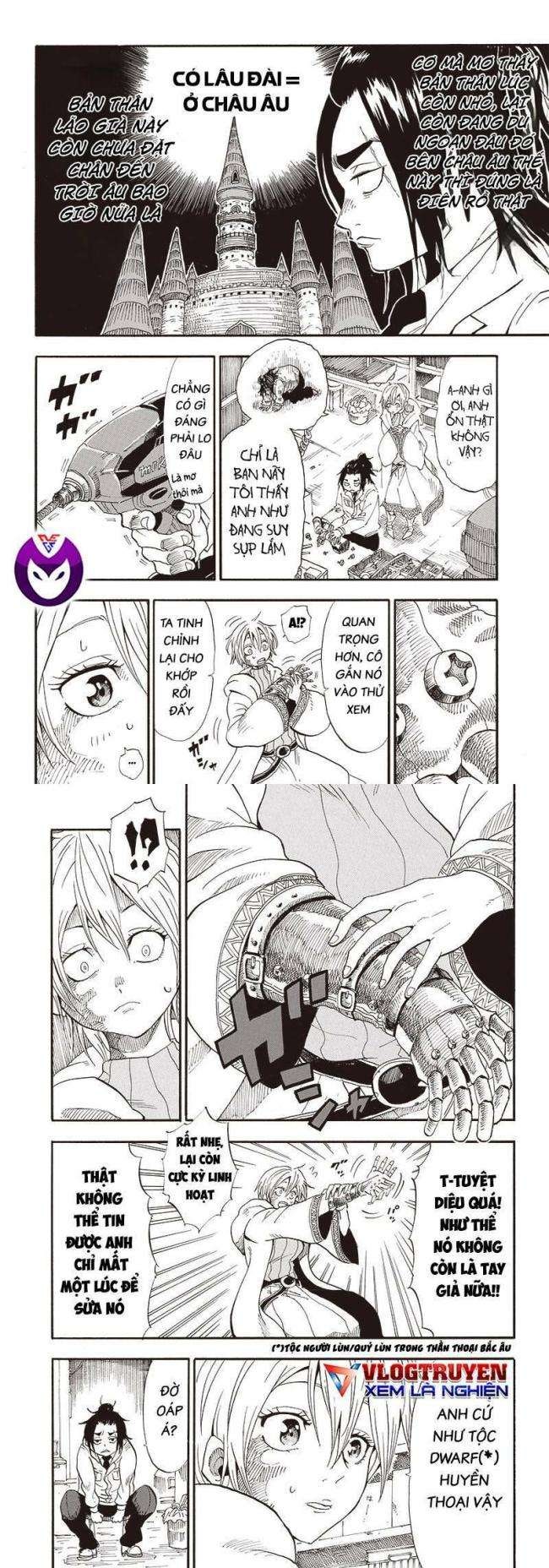 Thợ Rèn Thiên Tài Xuyên Không Đến Thế Giới Phép Thuật - Page 14