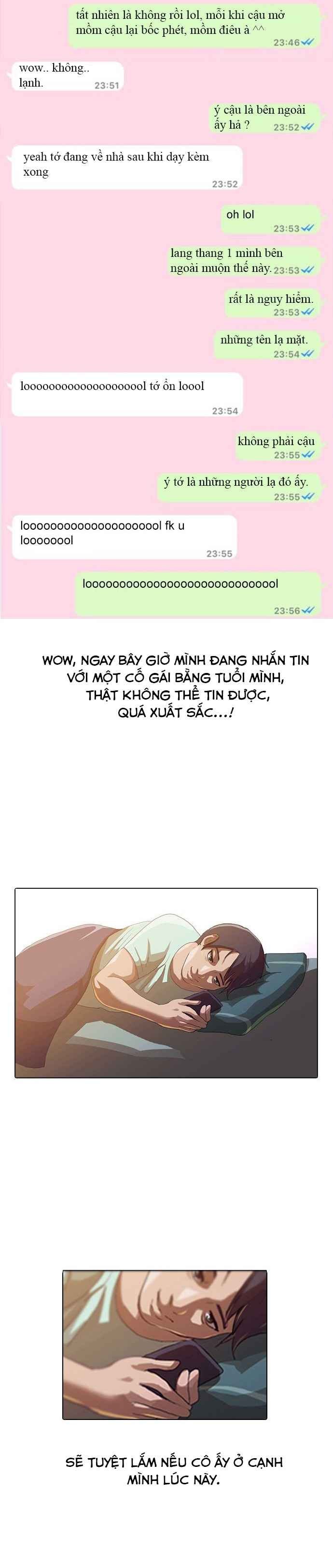 Cô Gái Từ Ứng Dụng Nhắn Tin Ngẫu Nhiên - Page 10