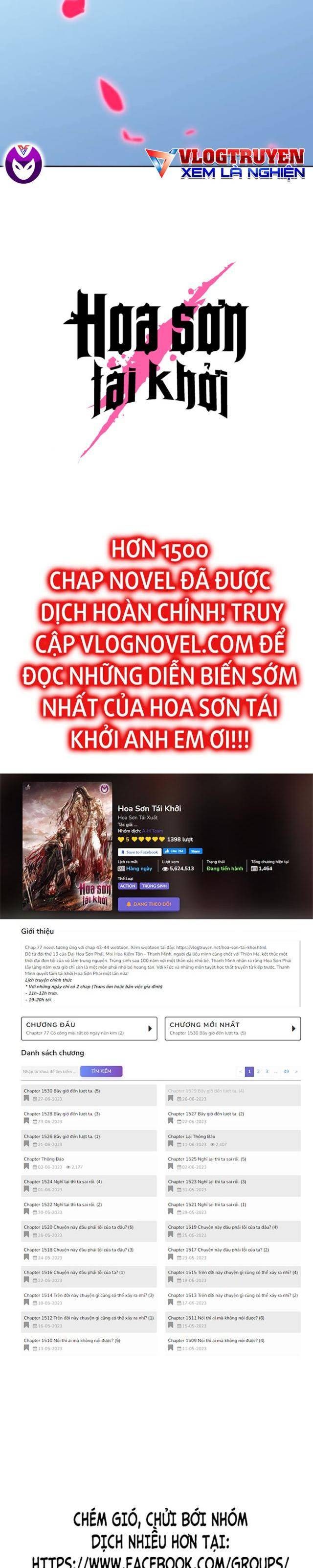 Hoa Sơn Phái Tái Xuất Giang Hồ - Page 36