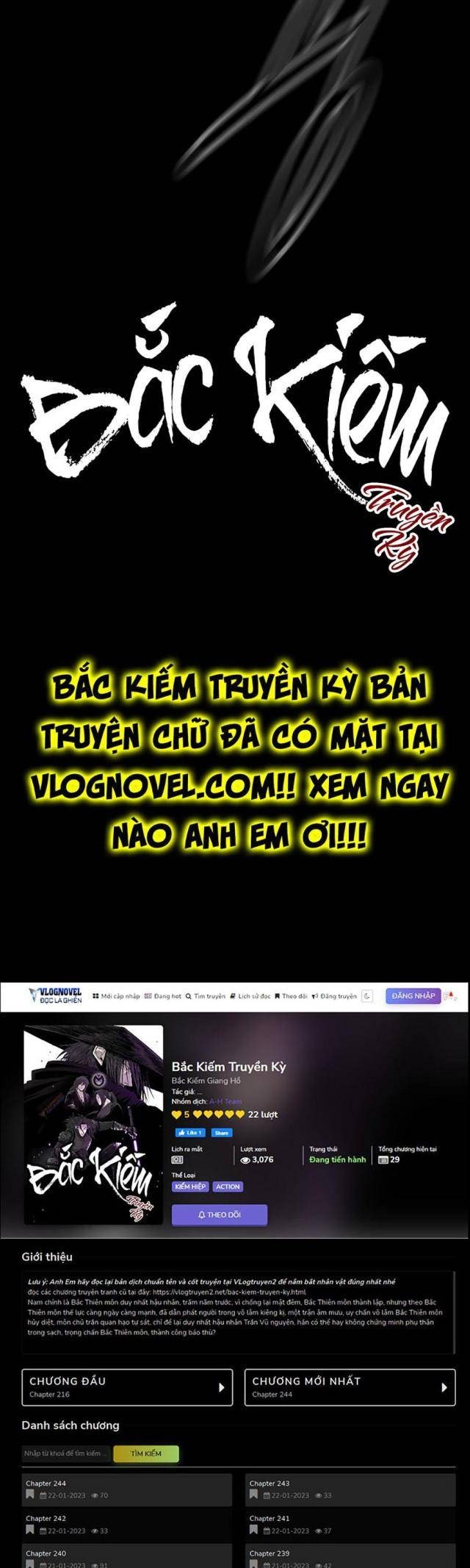 Bắc Kiếm Giang Hồ - Page 36