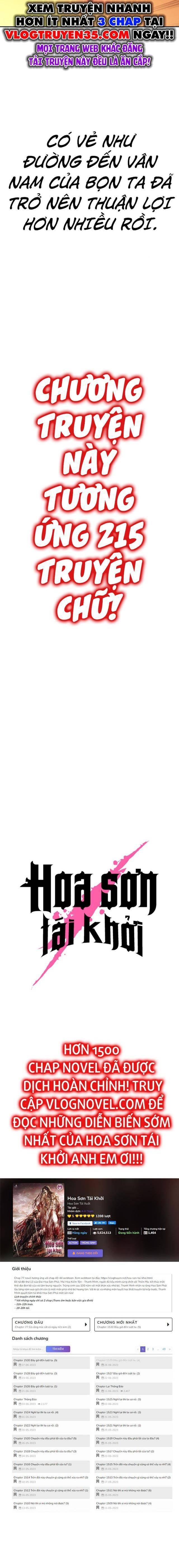 Hoa Sơn Phái Tái Xuất Giang Hồ - Page 36