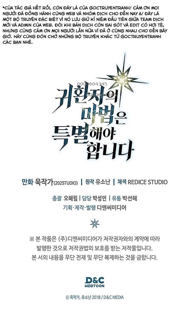 Phép Thuật Của Người Trùng Sinh Nên Đặc Biệt - Page 5