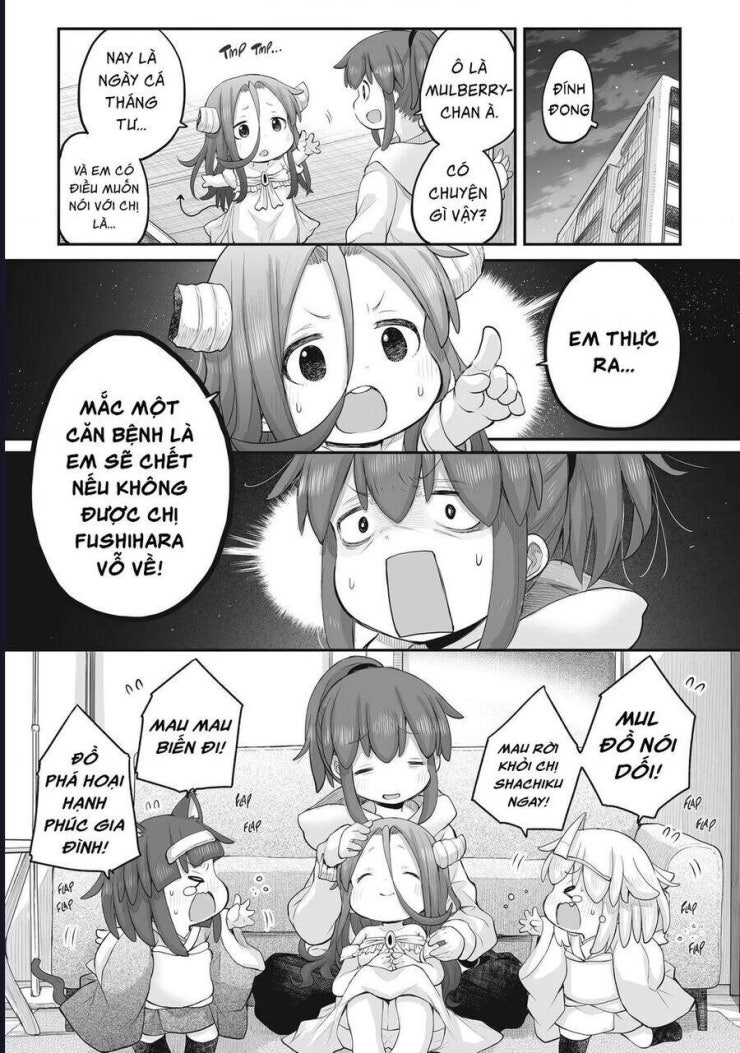 Miss Shachiku And The Little Baby Ghost - Page 4