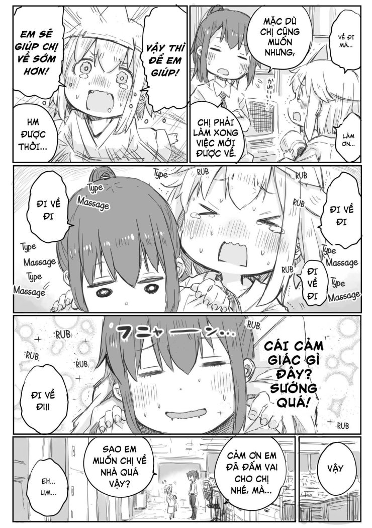 Miss Shachiku And The Little Baby Ghost - Page 4