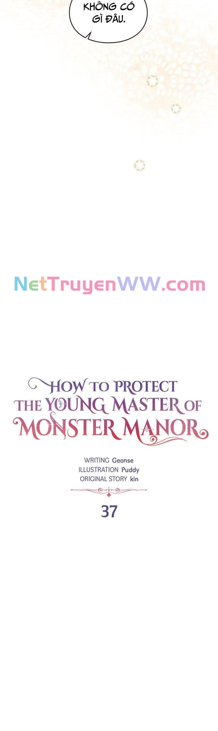 Cách Bảo Vệ Chủ Nhân Của Trang Viên Quái Vật - Page 8