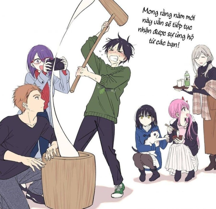 Cô nàng mèo ngủ gật và Chàng trai hướng nội - Page 29