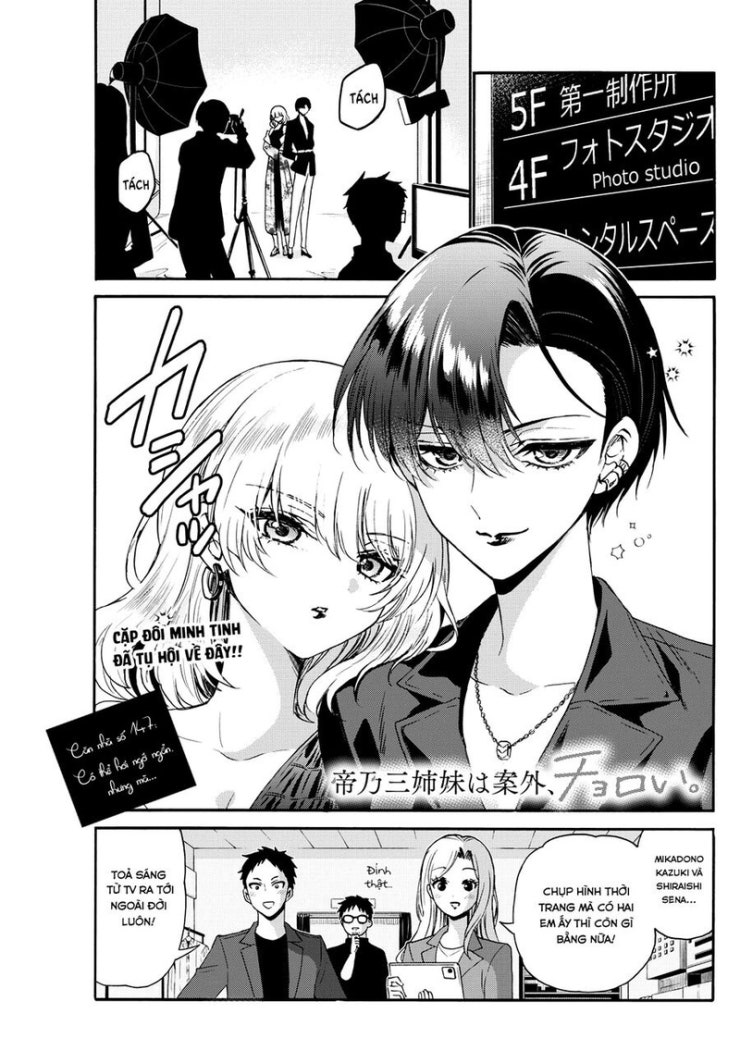 Ba Chị Em Nhà Mikadono Dễ Đối Phó Thật Đấy - Page 17