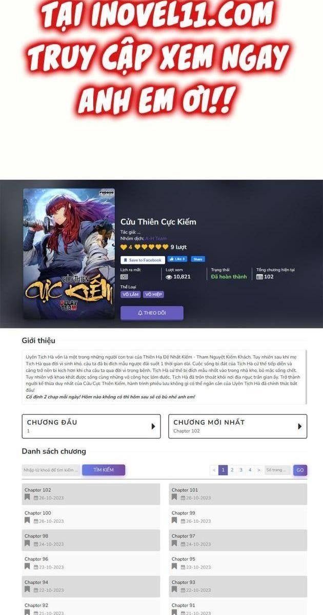 Cửu Thiên Kiếm Pháp - Page 29