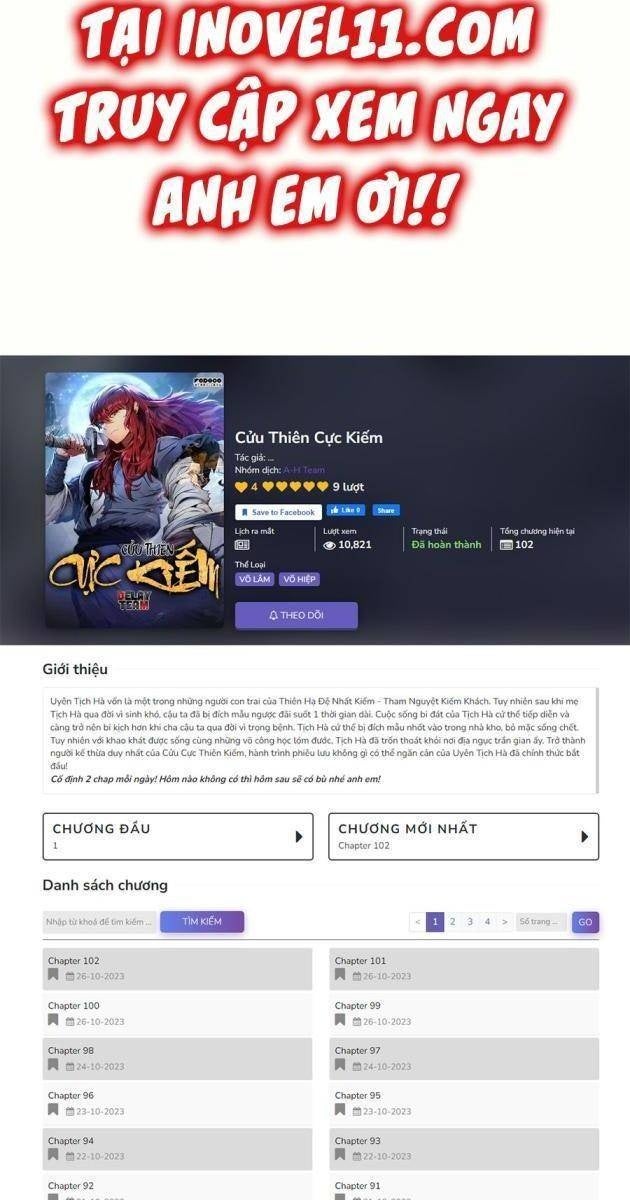 Cửu Thiên Kiếm Pháp - Page 181