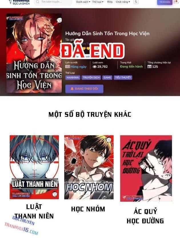 Hướng Dẫn Sinh Tồn Trong Học Viện - Page 222