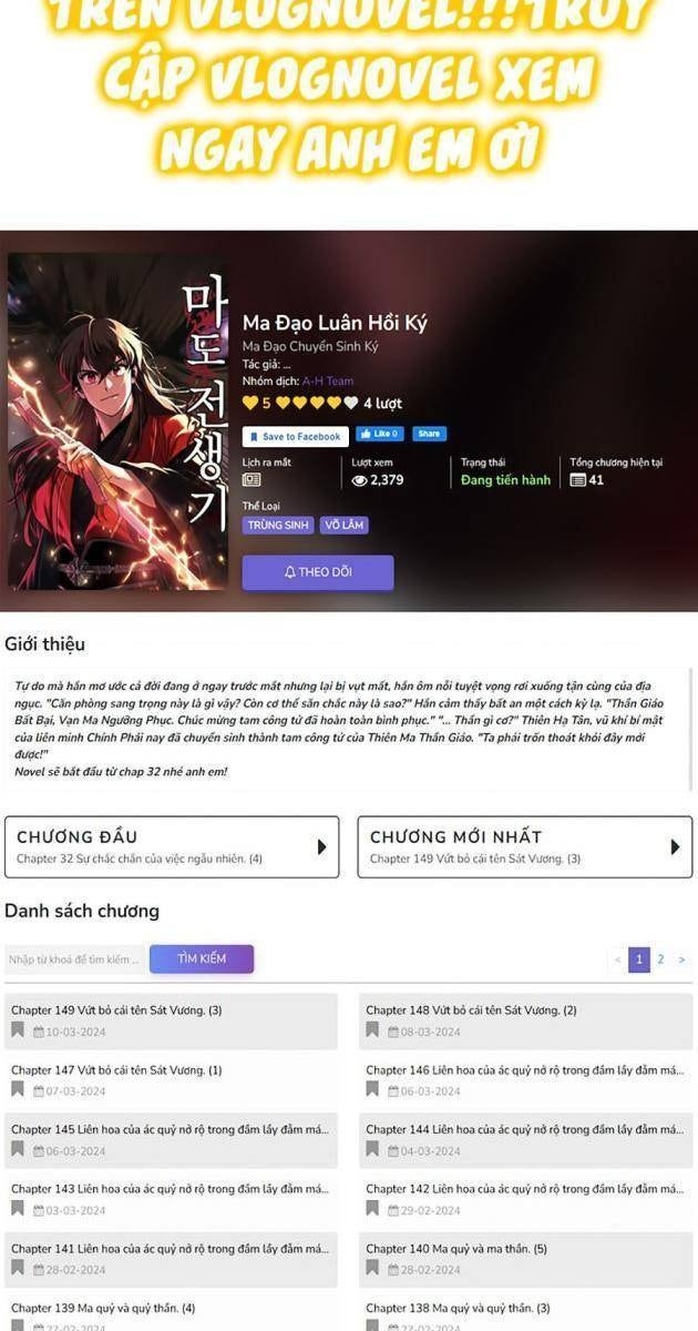 Ma Đạo Luân Hồi Ký - Page 166