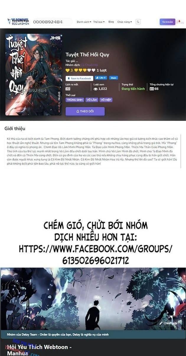 Tuyệt Thế Hồi Quy - Page 157