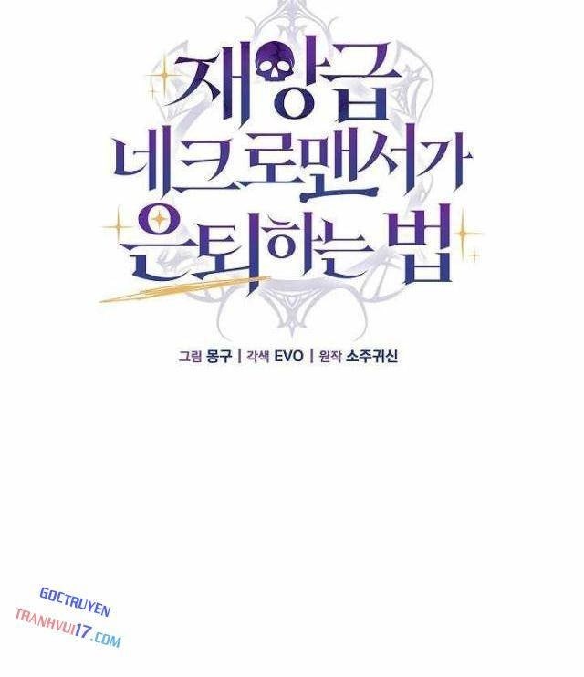 Cách Một Tử Linh Sư Cấp Thảm Họa Nghỉ Hưu - Page 60