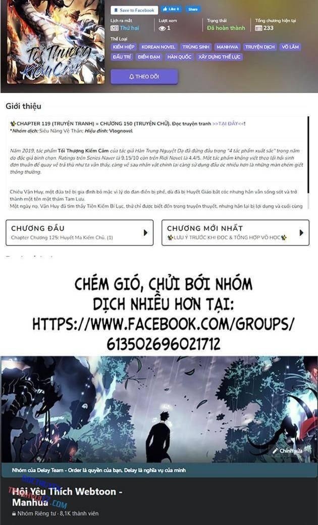 Tuyệt Đỉnh Kiếm Cảm - Page 160