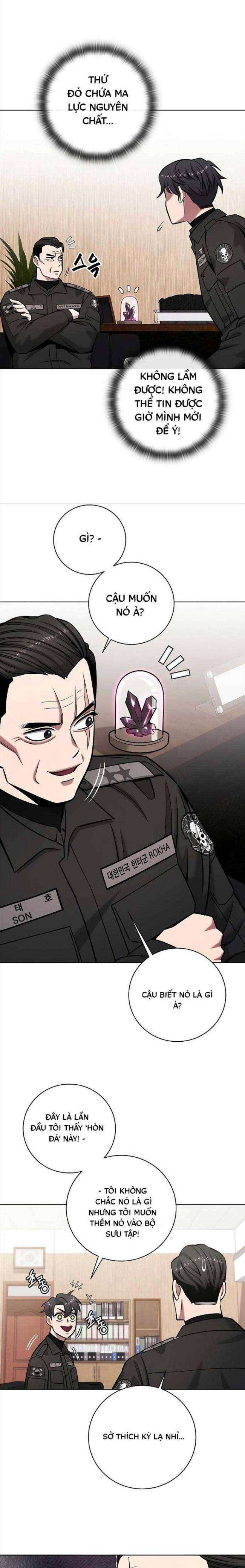 Ma Pháp Sư Hắc Ám Trở Về Để Nhập Ngũ - Page 21