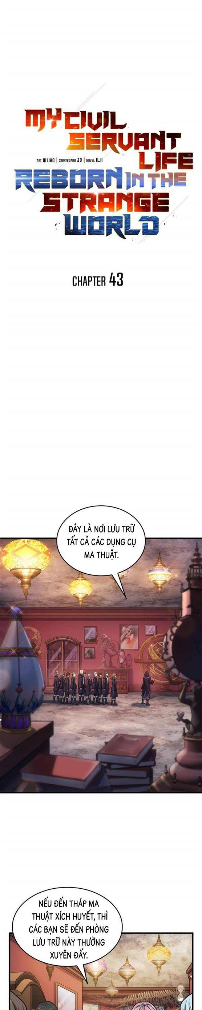 Tái Sinh Thành Công Chức Ở Một Thế Giới Xa Lạ - Page 8