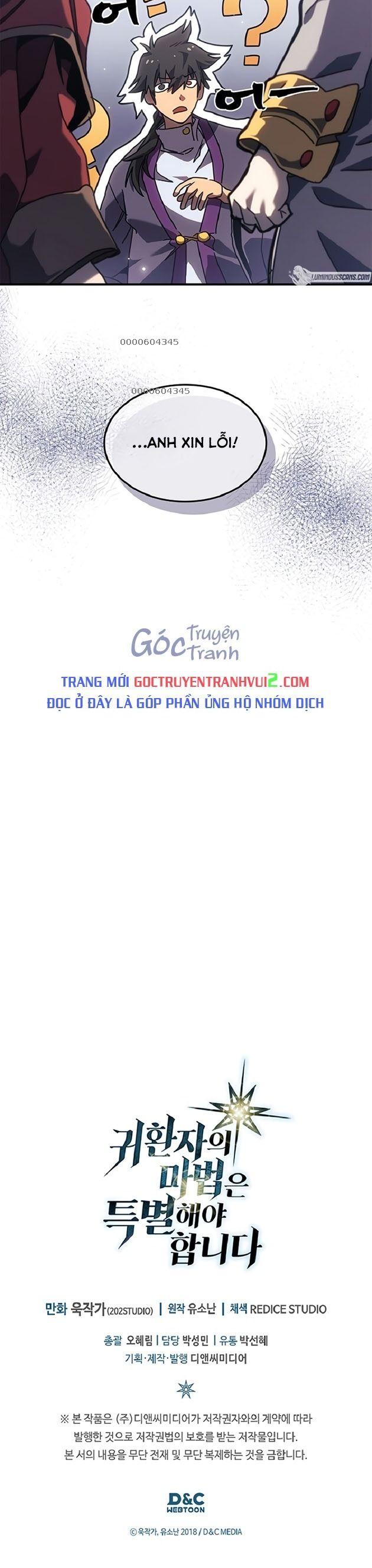 Phép Thuật Của Người Trùng Sinh Nên Đặc Biệt - Page 33