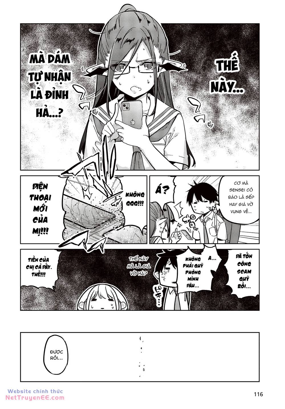 Con quỷ ngu ngốc dám nhờn với các chị thiên thần - Page 8