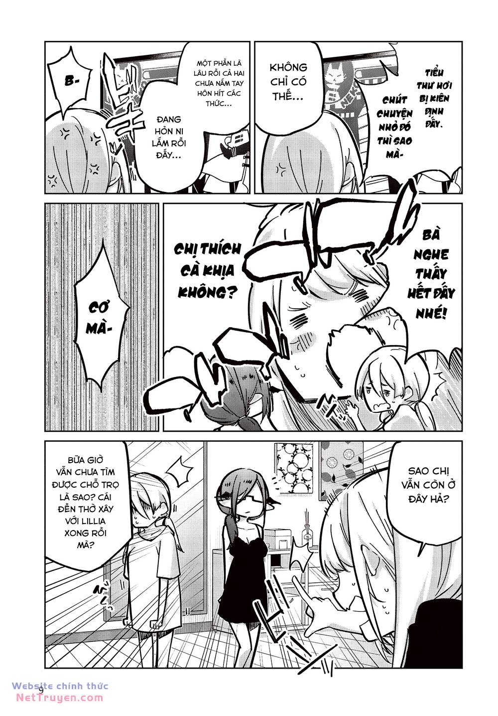 Con quỷ ngu ngốc dám nhờn với các chị thiên thần - Page 5