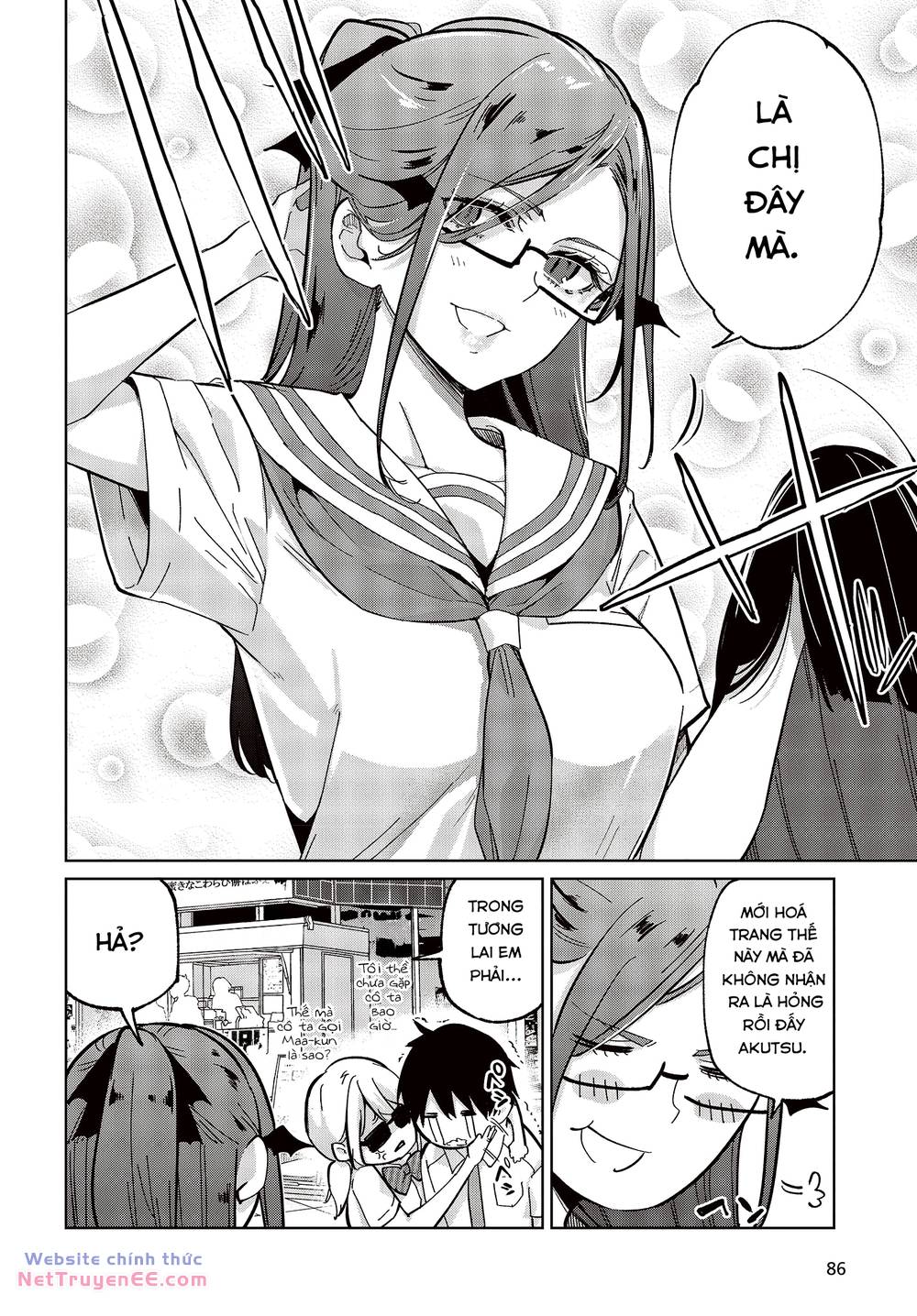 Con quỷ ngu ngốc dám nhờn với các chị thiên thần - Page 36